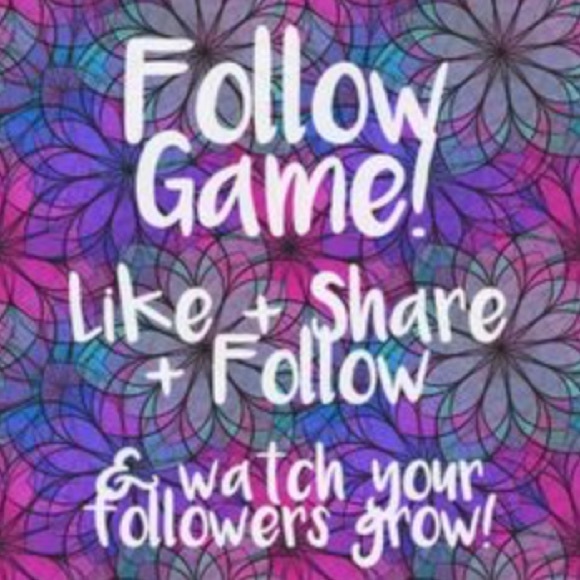 Other - 🌸 Follow Game 🌸 See instructions below ⬇️